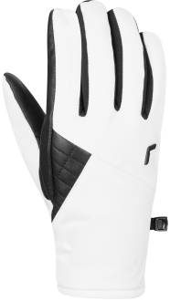 Reusch Diana TOUCH-TEC 6335154 1101 white black front